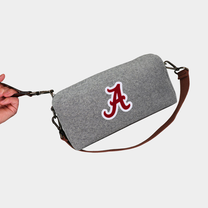 Alabama Crimson Tide Grey Wool Locker Room Bag