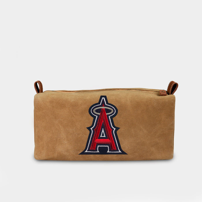 Los Angeles Angels "A" Canvas Dopp Kit