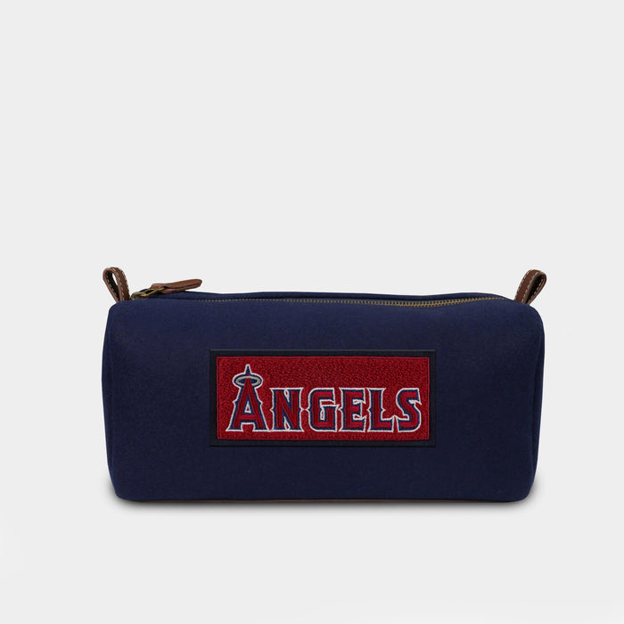 Los Angeles Angels Navy Wool Dopp Kit