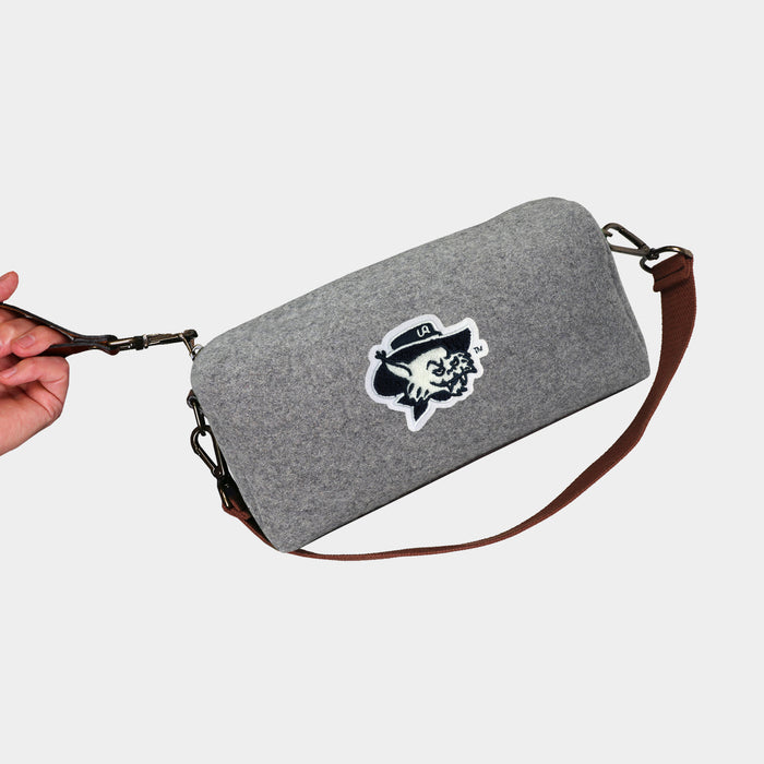 Arizona Wildcats Vintage Wilbur Grey Wool Locker Room Bag