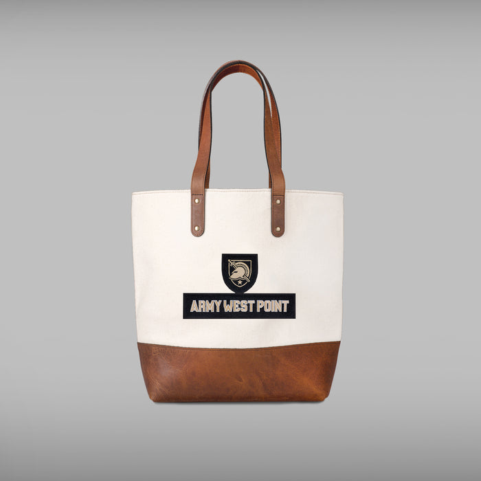 Army Black Knights Cream Tote Bag