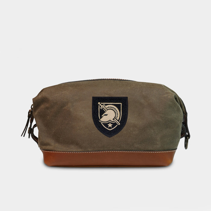 Army Black Knights Pro Waxed Canvas Dopp Kit