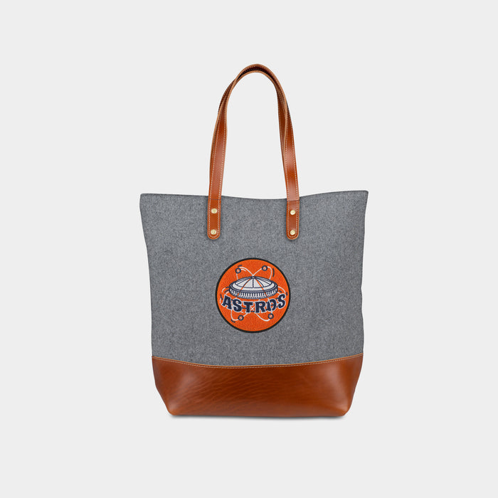 Houston Astros Cooperstown Collection "Astrodome" Grey Tote Bag