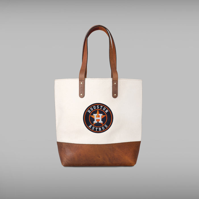 Houston Astros Cream Tote Bag