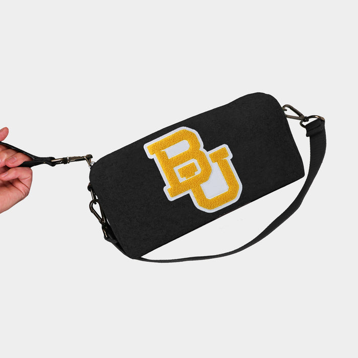 Baylor Bears Black Wool Locker Room Bag