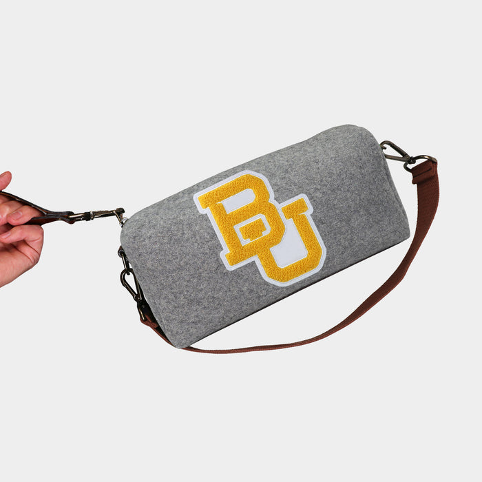 Baylor Bears Grey Wool Locker Room Bag