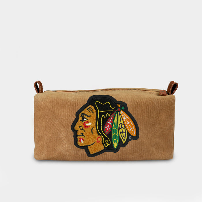 Chicago Blackhawks Canvas Dopp Kit