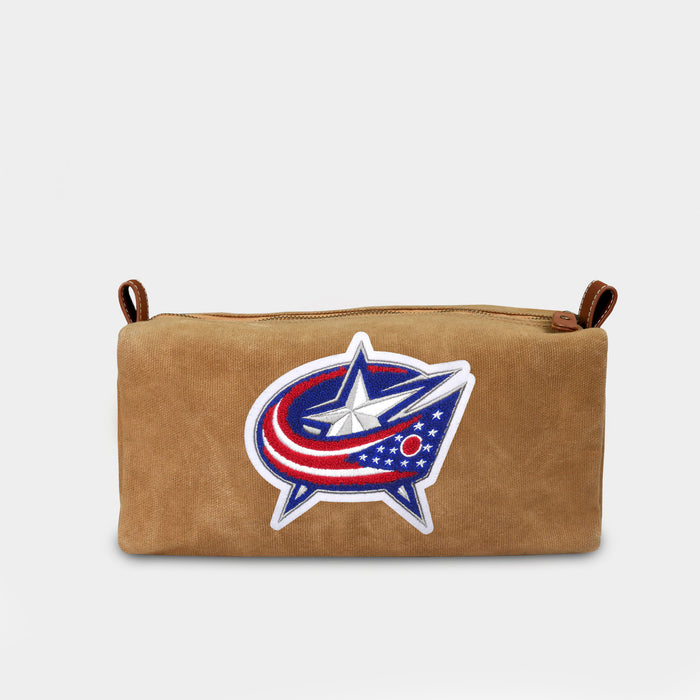 Columbus Blue Jackets Canvas Dopp Kit