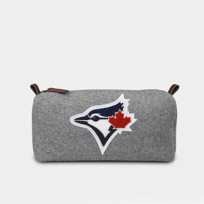 Toronto Blue Jays Grey Wool Dopp Kit