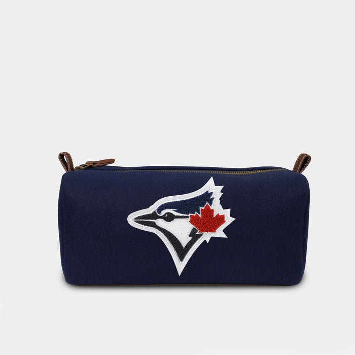 Toronto Blue Jays Navy Wool Dopp Kit