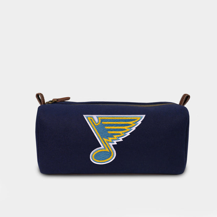 St. Louis Blues Wool Dopp Kit
