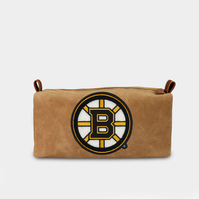Boston Bruins Canvas Dopp Kit