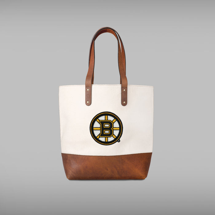 Boston Bruins Cream Tote Bag