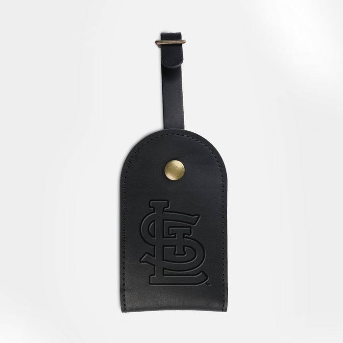 St. Louis Cardinals STL Black Luggage Tag