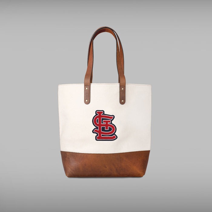 St. Louis Cardinals "STL" Cream Tote Bag