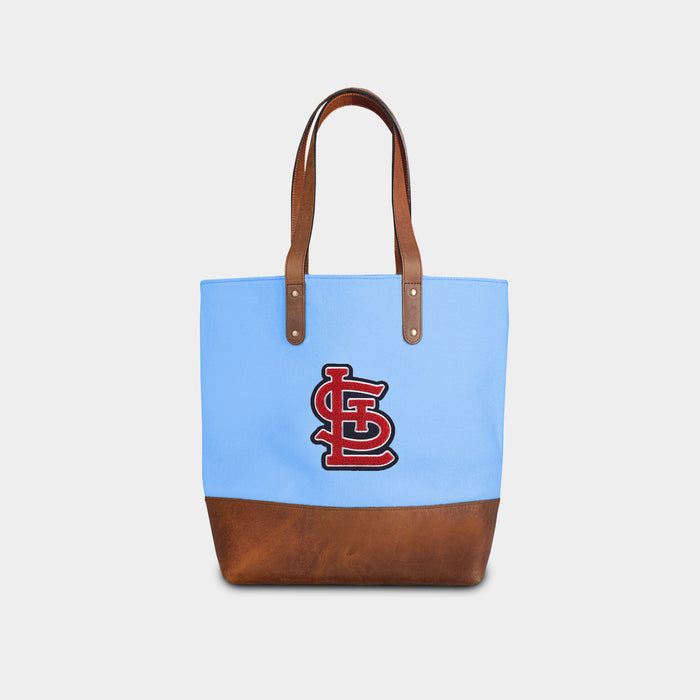 St. Louis Cardinals "STL" Carolina Blue Tote Bag