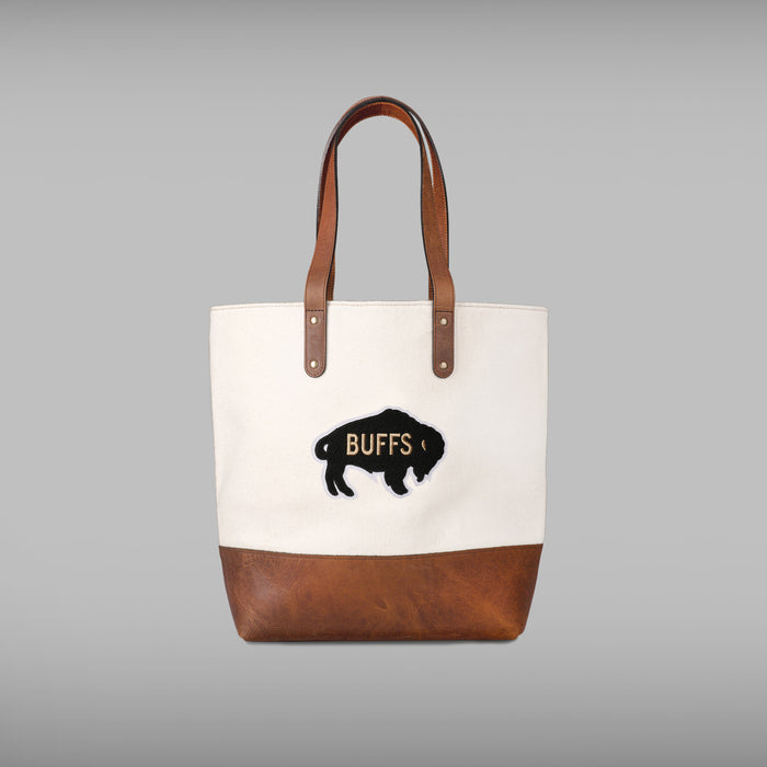 Colorado Buffaloes Vintage "Buffs" Cream Tote Bag