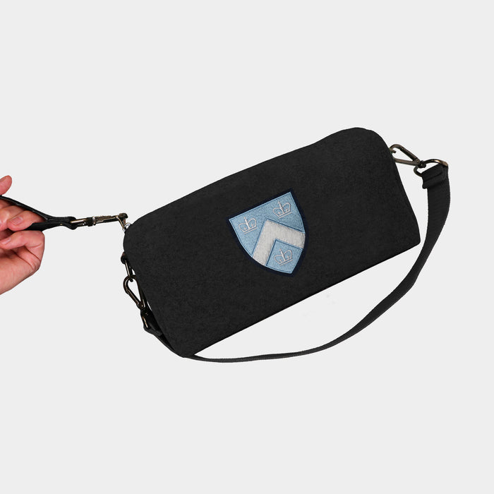 Columbia Lions Black Wool Locker Room Bag