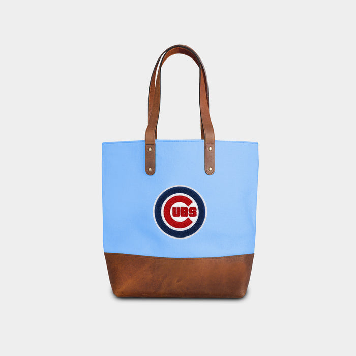 Chicago Cubs Carolina Blue Tote Bag