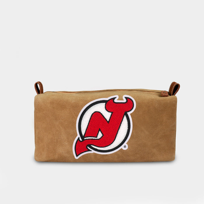 New Jersey Devils Canvas Dopp Kit
