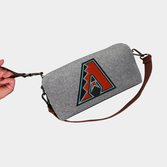 Arizona Diamondbacks Grey Wool Locker Room Bag