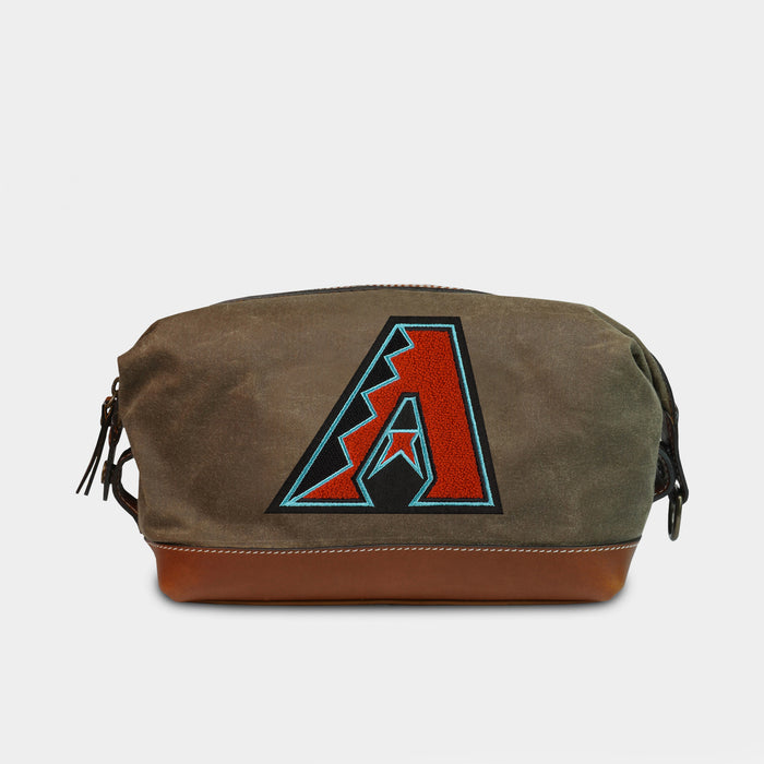 Arizona Diamondbacks Pro Waxed Canvas Dopp Kit