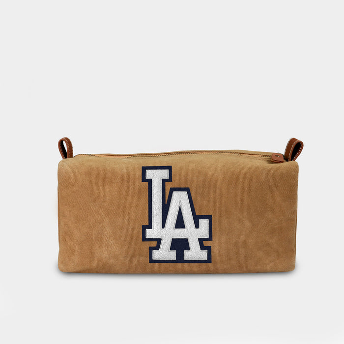 Los Angeles Dodgers "LA" Canvas Dopp Kit