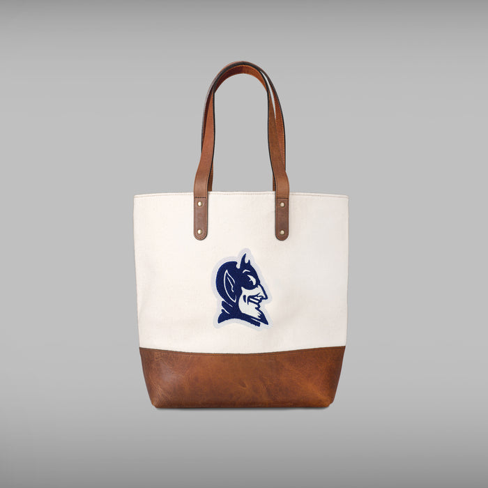 Duke Blue Devils Cream Tote Bag
