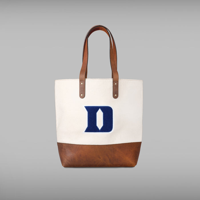 Duke Blue Devils Cream Tote Bag
