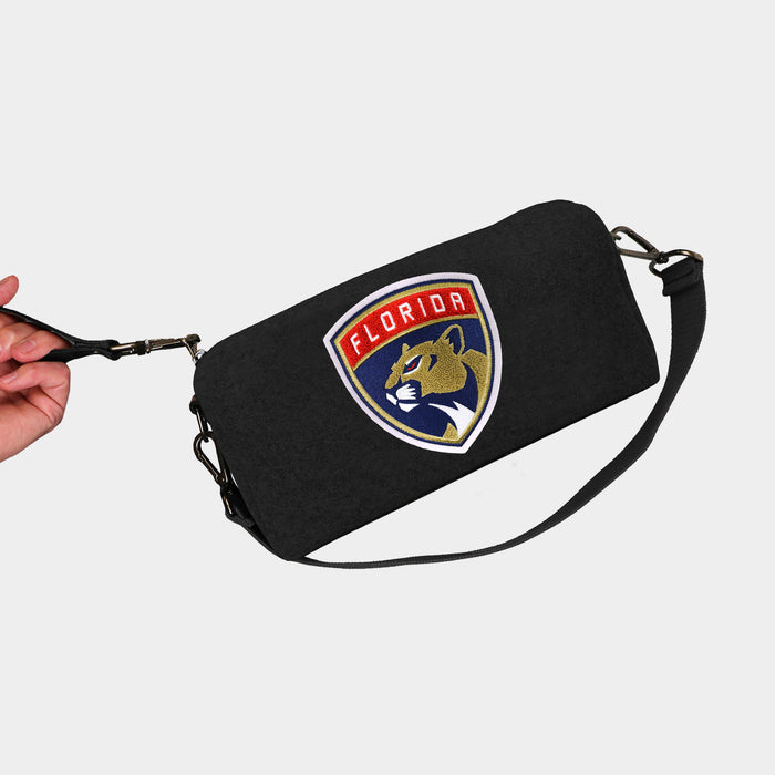Florida Panthers Black Wool Locker Room Bag