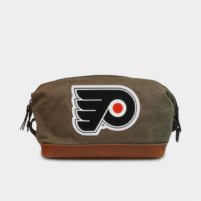 Philadelphia Flyers Pro Waxed Canvas Dopp Kit