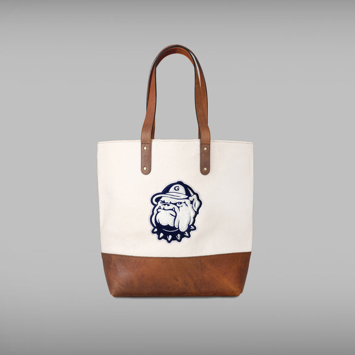 Georgetown Hoyas Cream Tote Bag
