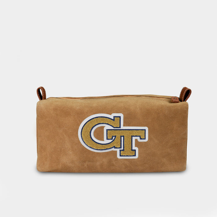 Georgia Tech Yellow Jackets Canvas Dopp Kit