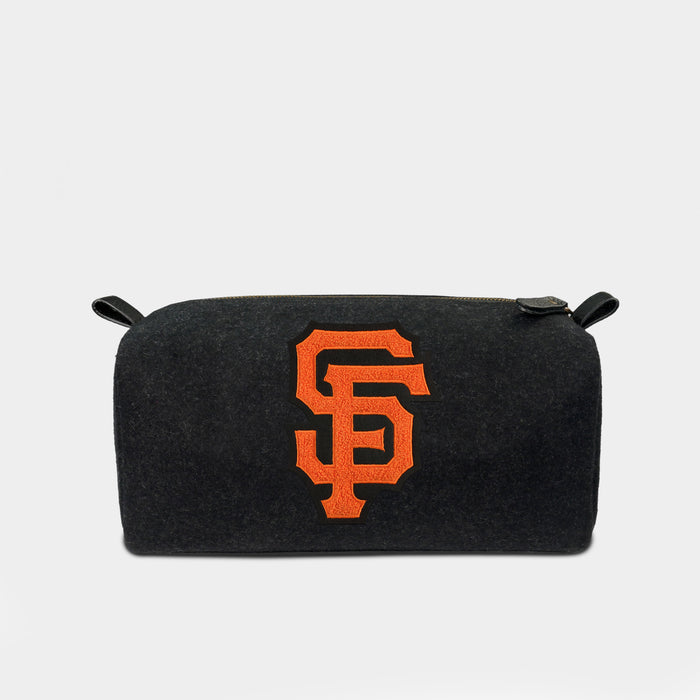 San Francisco Giants Black Wool Dopp Kit