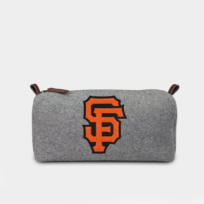 San Francisco Giants Grey Wool Dopp Kit