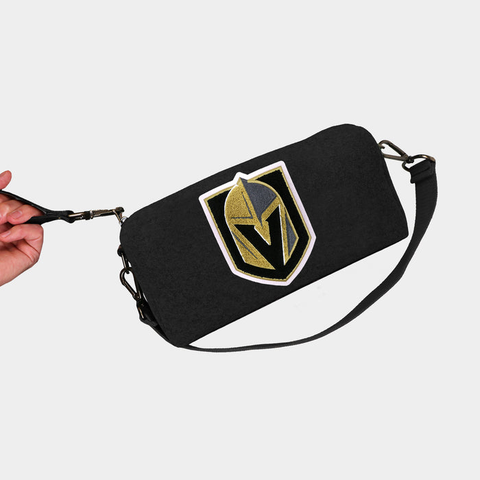 Vegas Golden Knights Black Wool Locker Room Bag