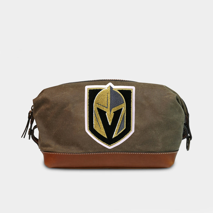 Vegas Golden Knights Pro Waxed Canvas Dopp Kit
