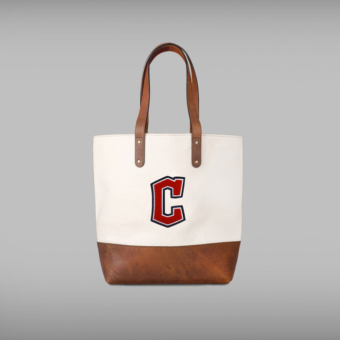Cleveland Guardians Cream Tote Bag