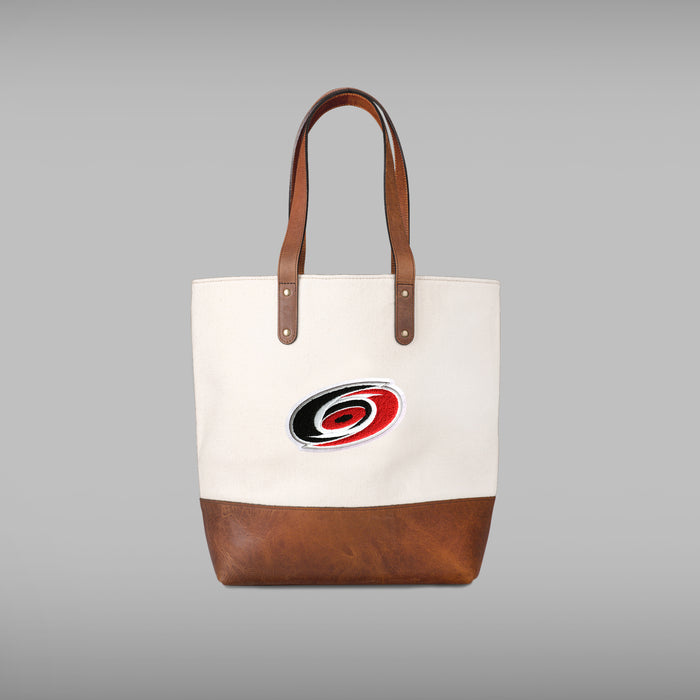 Carolina Hurricanes Cream Tote Bag