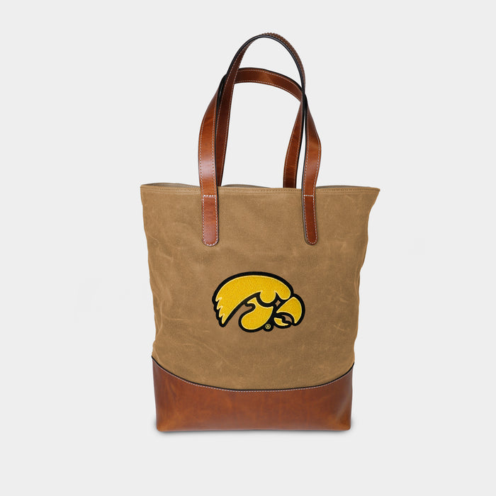 Iowa Hawkeyes Canvas Tote