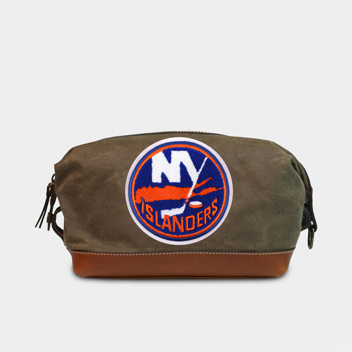 New York Islanders Pro Waxed Canvas Dopp Kit