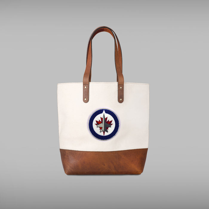 Winnipeg Jets Cream Tote Bag