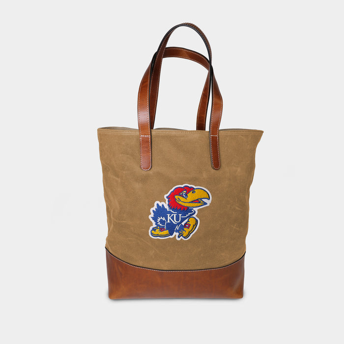 Kansas Jayhawks  Canvas Tote