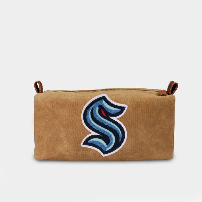 Seattle Kraken Canvas Dopp Kit