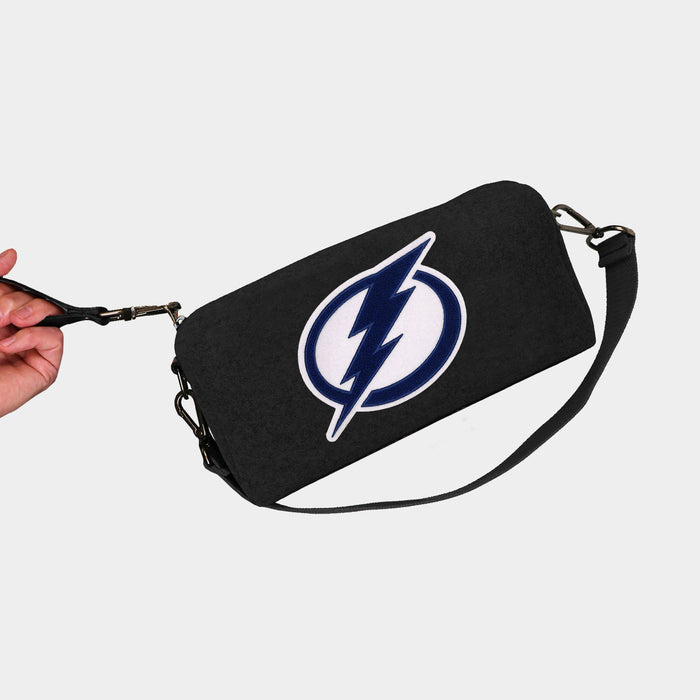 Tampa Bay Lightning Black Wool Locker Room Bag