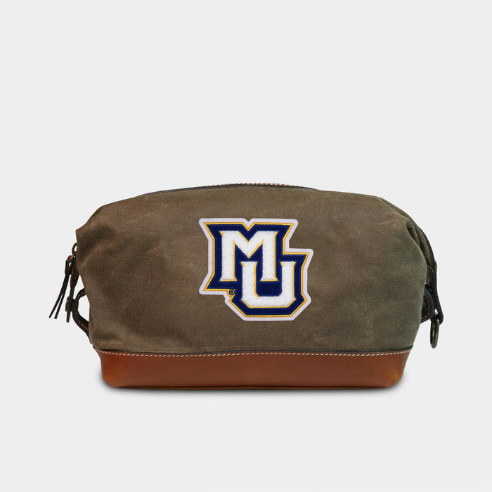 Marquette Golden Eagles Pro Waxed Canvas Dopp Kit