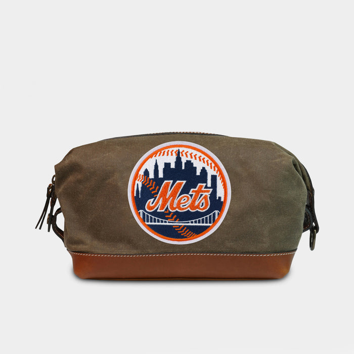 New York Mets Pro Waxed Canvas Dopp Kit