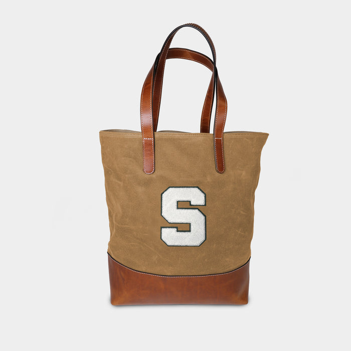 Michigan State Spartans "S" Canvas Tote