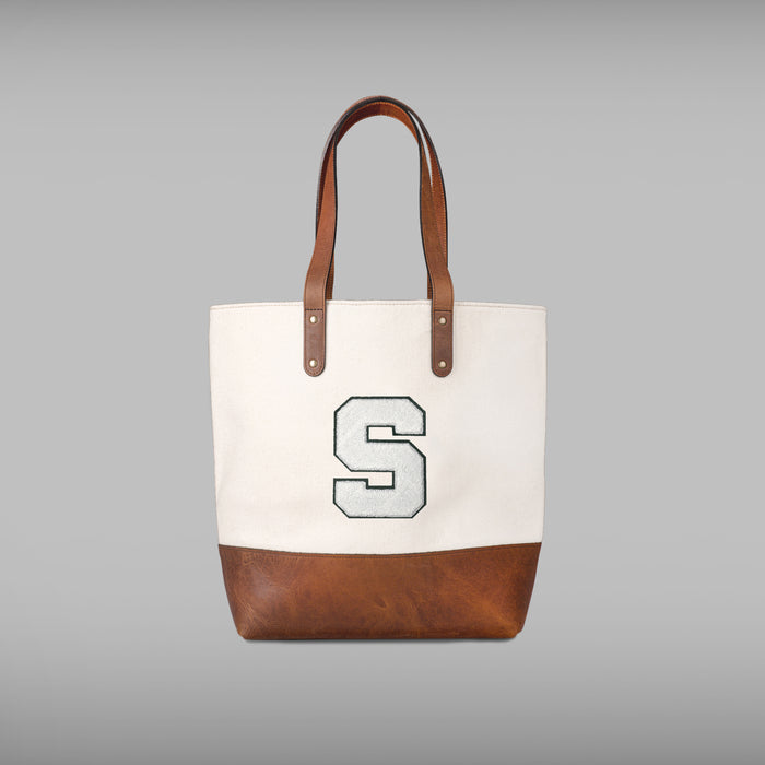 Michigan State Spartans "S" Cream Tote Bag