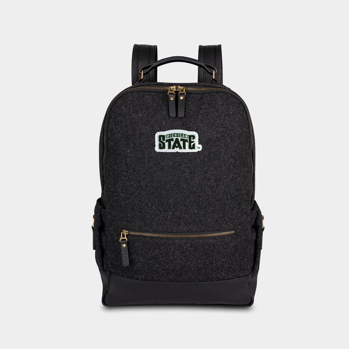 Michigan State Vintage Wool Backpack
